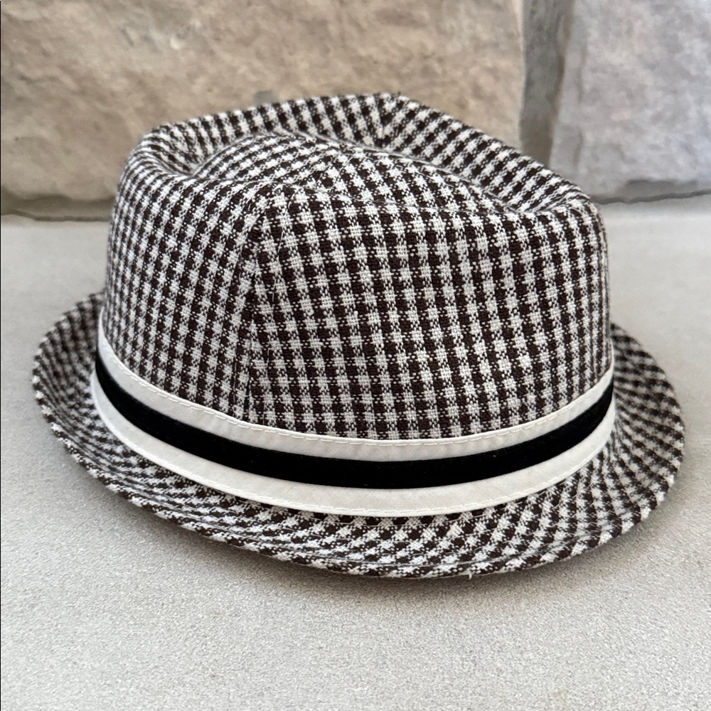 Knuckleheads Kids Houndstooth Fedora Hat Cap - Picture 5 of 6
